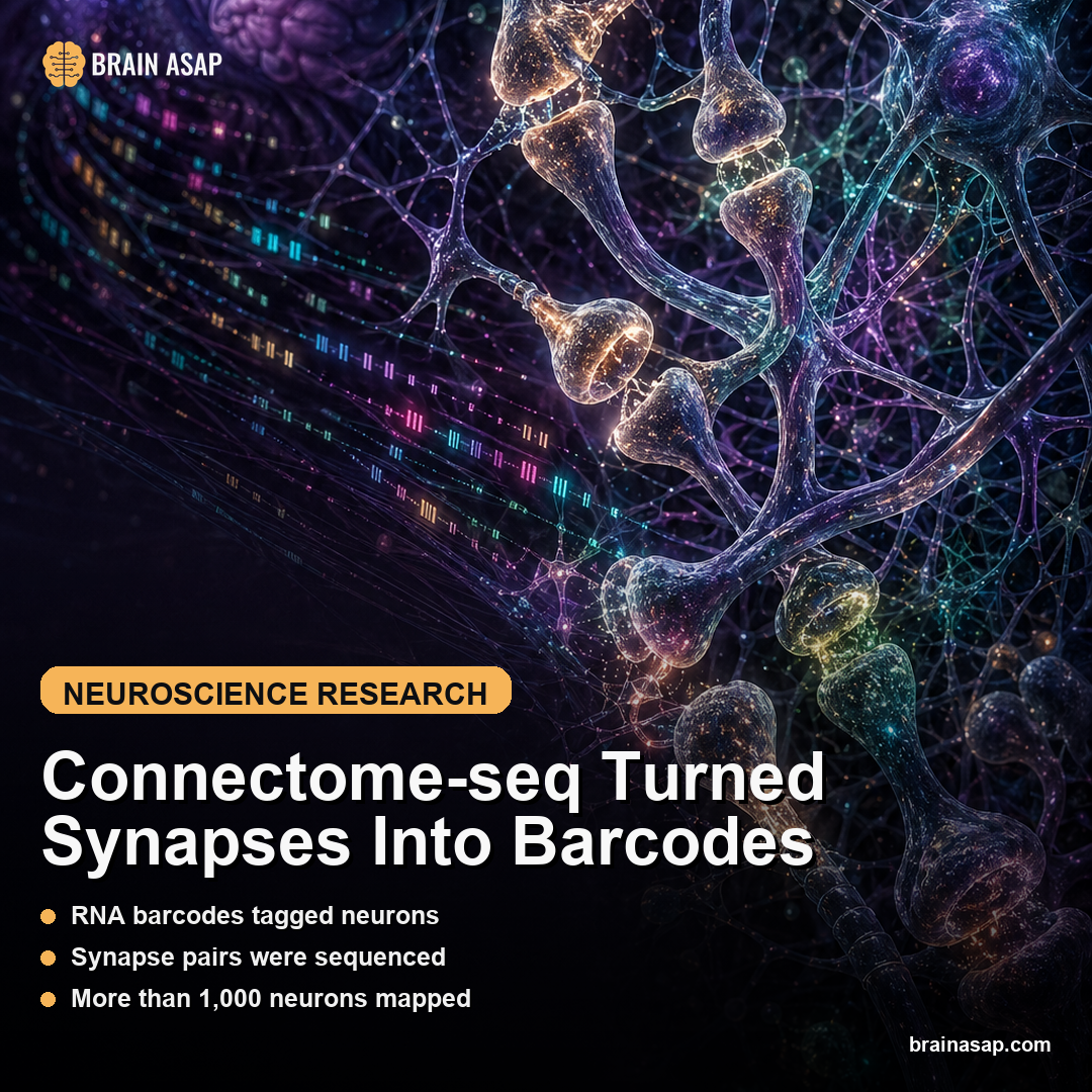 Connectome-seq Turned Synapses Into Barcodes
