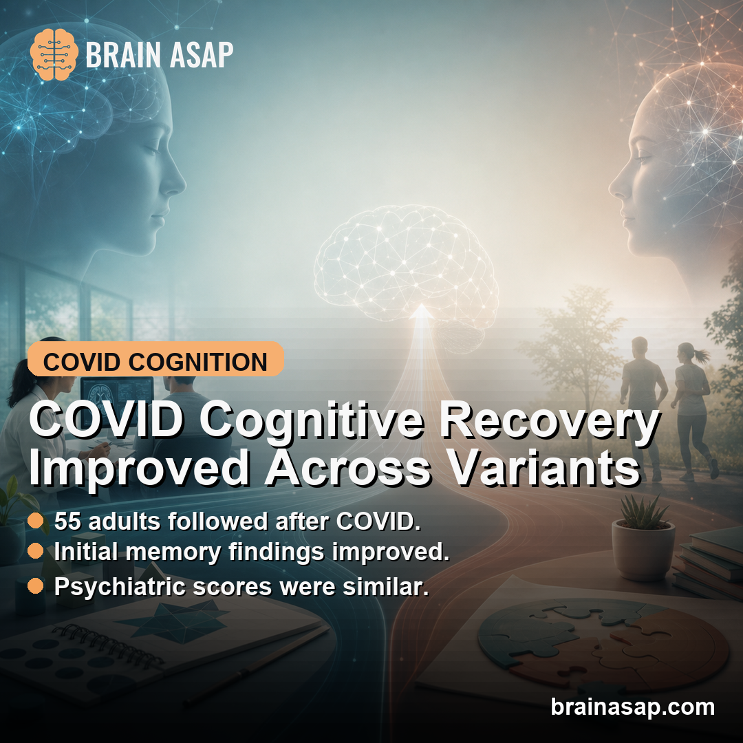 COVID Neurocognitive Recovery Improved After Alpha/Delta and Omicron