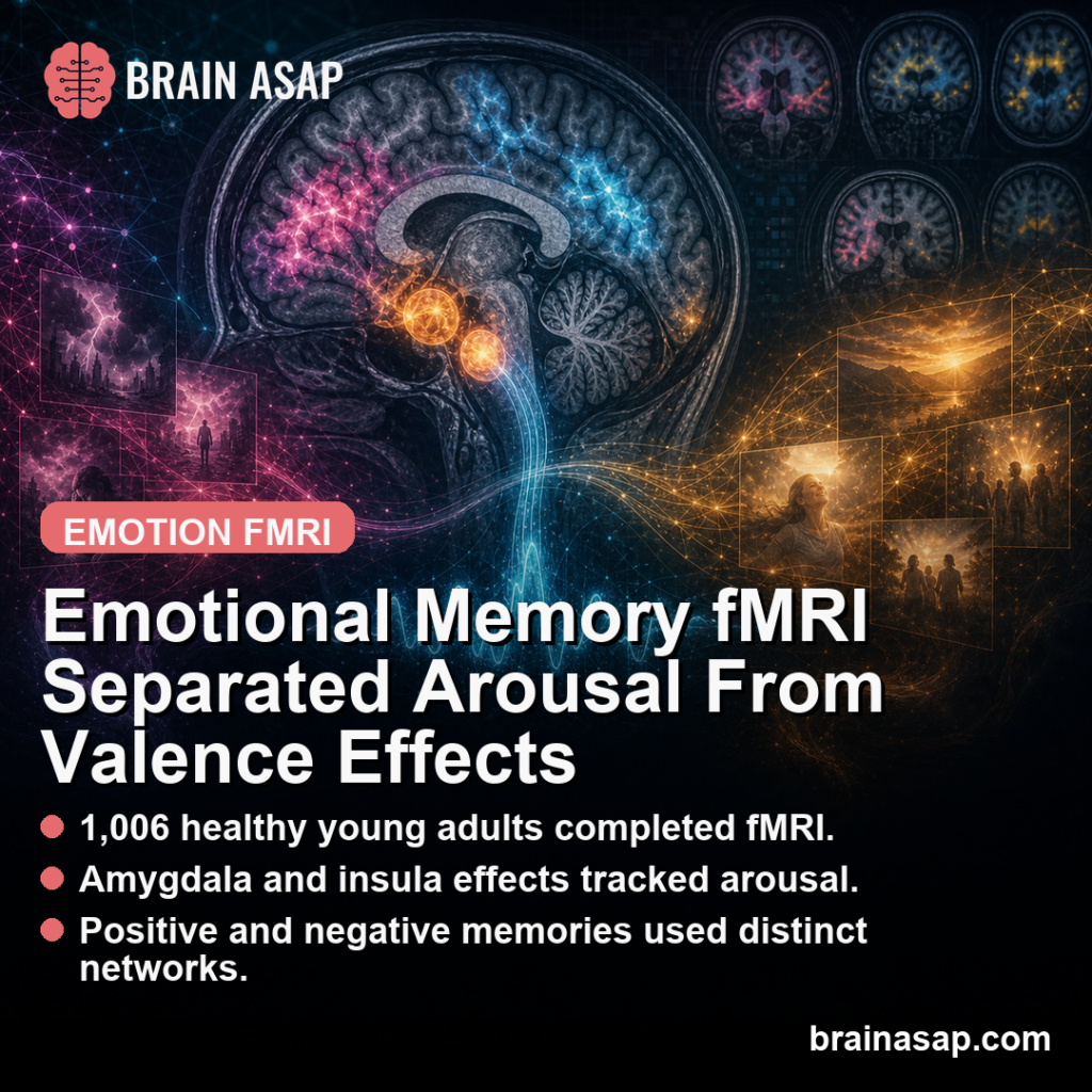 Emotional Memory fMRI Separated Arousal From Valence Effects - Brain ASAP