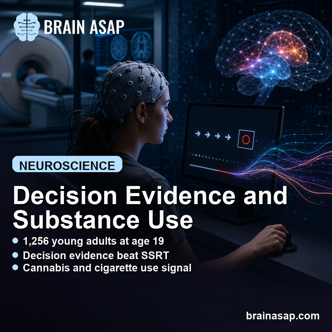 Evidence Accumulation Predicted Cigarette and Cannabis Use