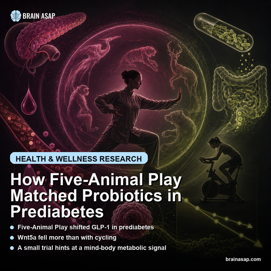 How Five-Animal Play Matched Probiotics in Prediabetes