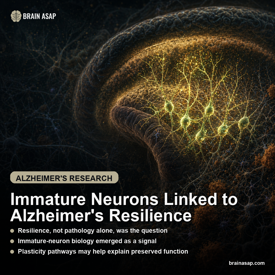 Immature Neurons Linked to Alzheimer’s Resilience