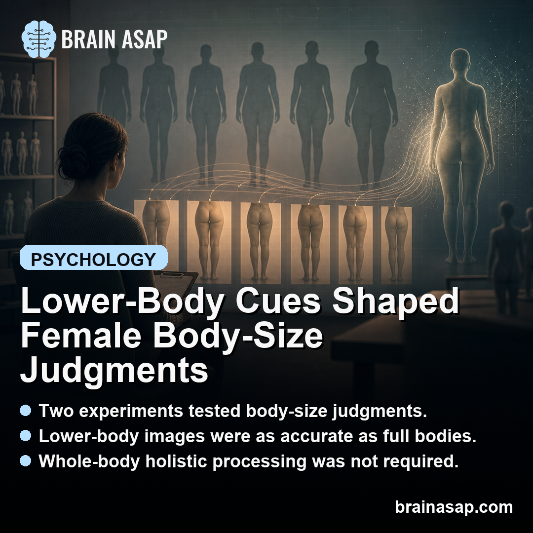 Lower-Body Cues Matched Whole-Body Accuracy in Female Body Size Judgments
