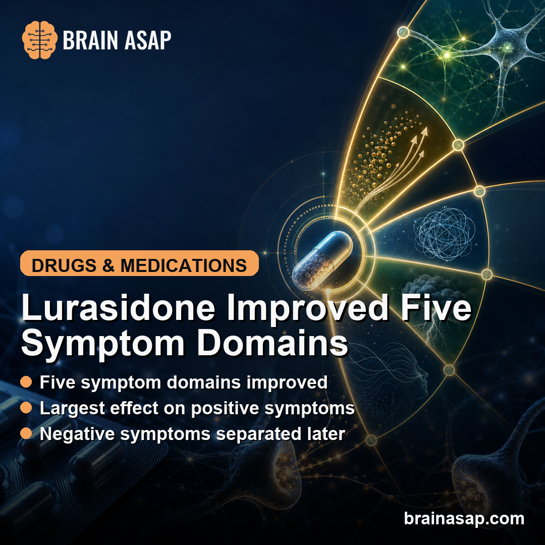 Lurasidone 40 mg Improved Five PANSS Symptom Domains in Acute Schizophrenia
