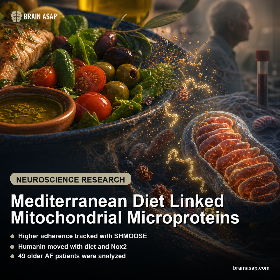 Mediterranean Diet Linked Mitochondrial Microproteins