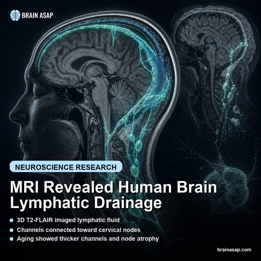 MRI Traced a Possible Brain Drainage Route Without Contrast Dye