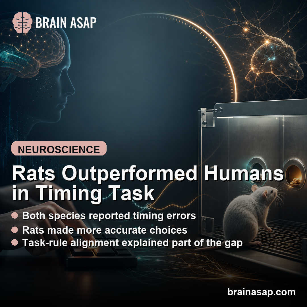Rats Outperformed Humans in 2-Second Temporal Error Monitoring Task