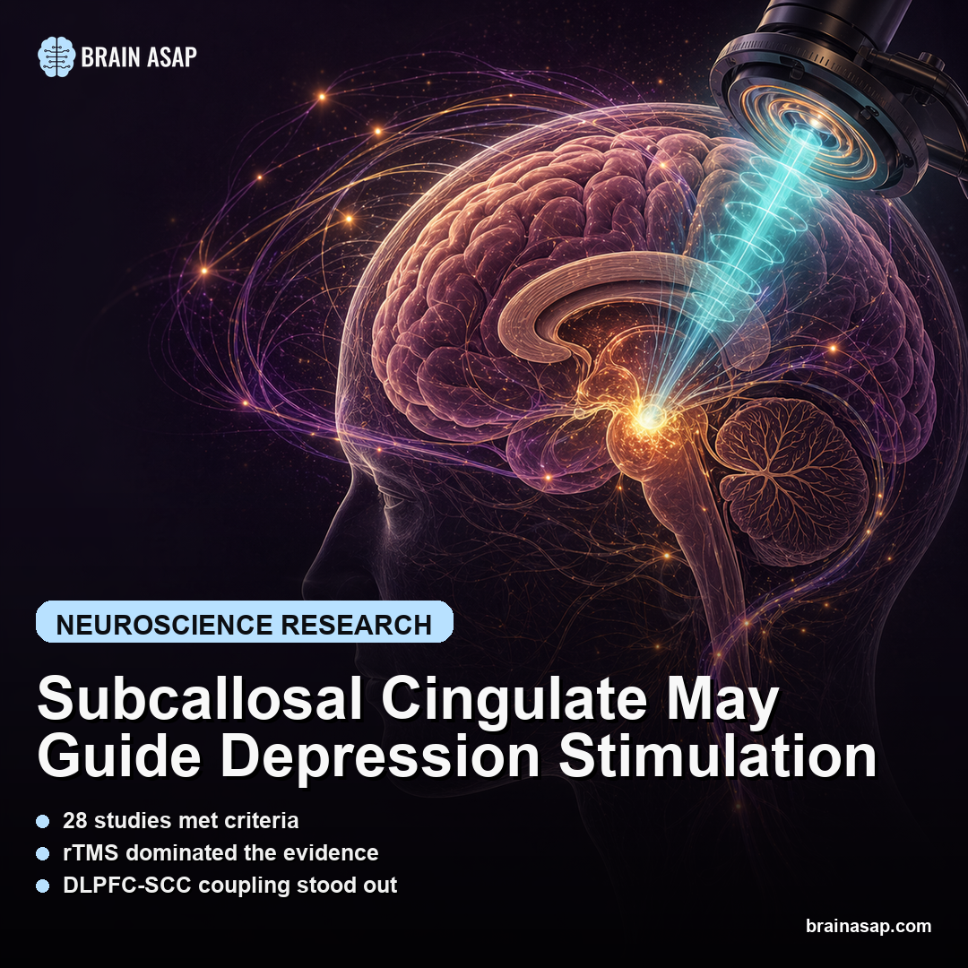 Subcallosal Cingulate May Guide Depression Stimulation