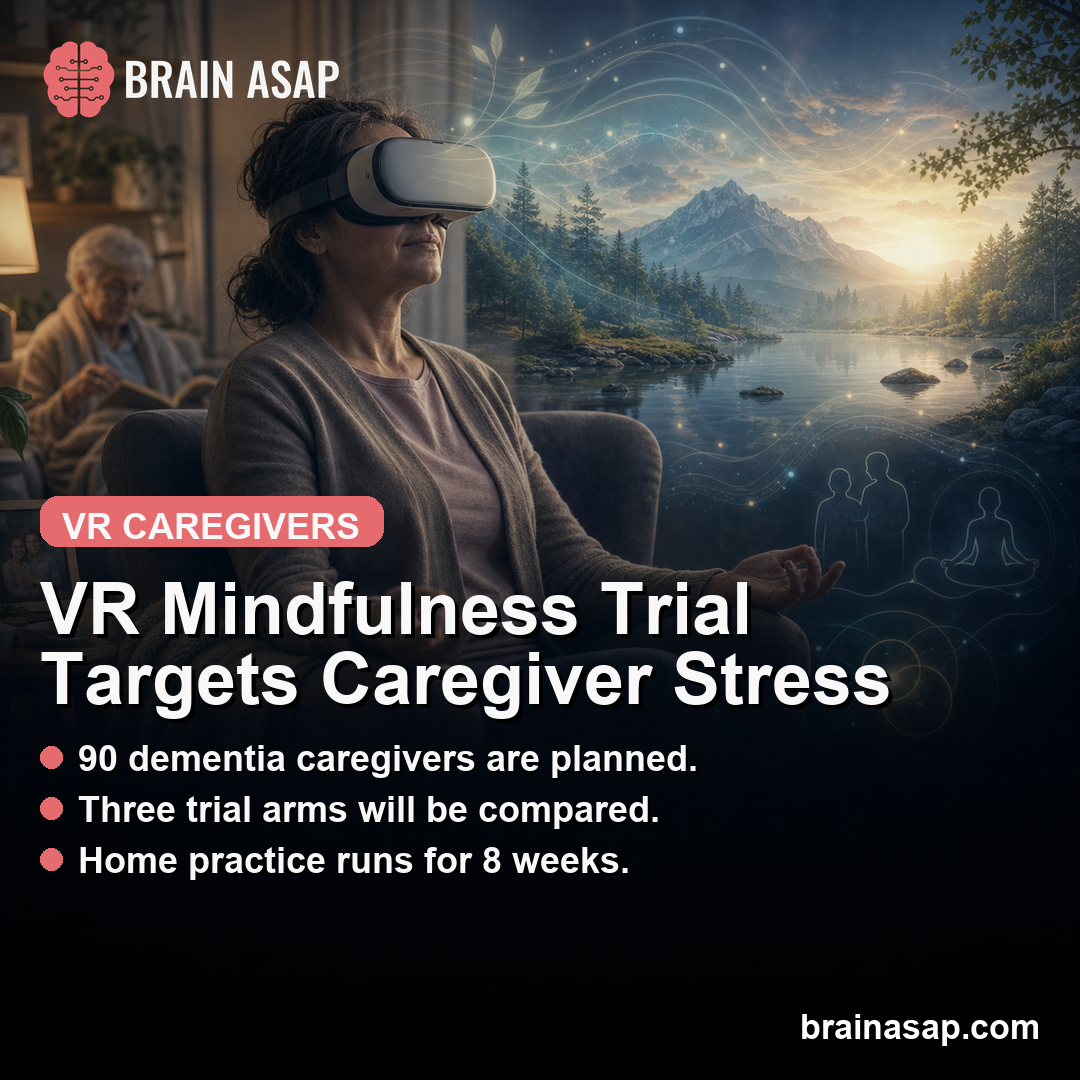 VR Mindfulness Trial Will Test Dementia Caregiver Stress at Home