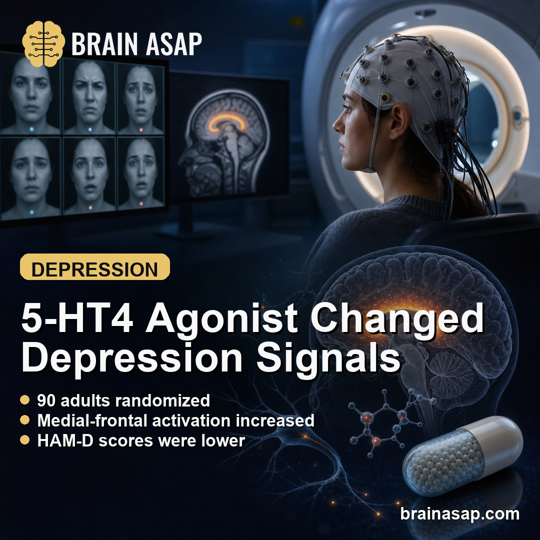PF-04995274 5-HT4 Agonist Changed Depression Signals Without SSRI-Like Bias Shift