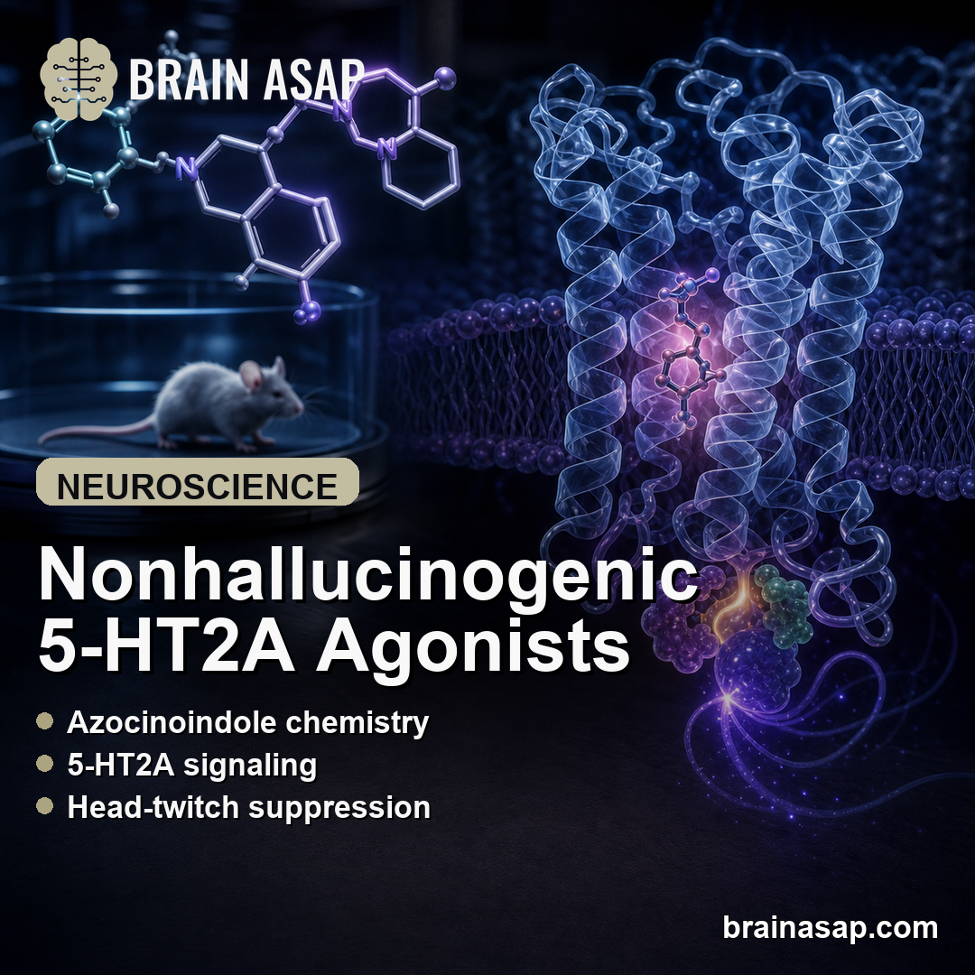 Azocinoindole 5-HT2A Agonists Suppressed Mouse Head-Twitch Response