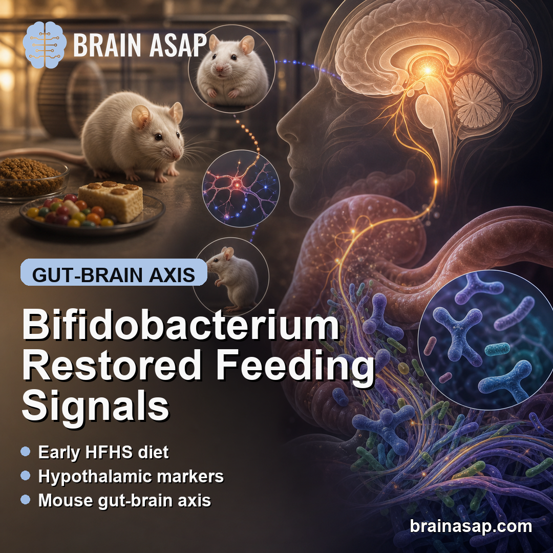 Bifidobacterium and Prebiotics Restored Mouse Feeding Changes After Early HFHS Diet