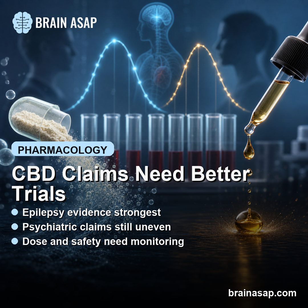 CBD Psychiatric Claims Need Standardized Products and Safety Monitoring