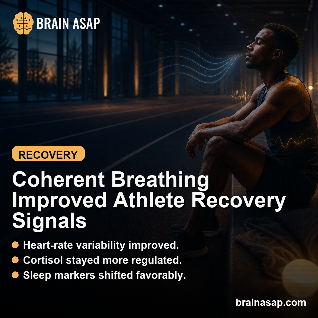 Coherent Breathing Improved Recovery Markers in Trained Athletes