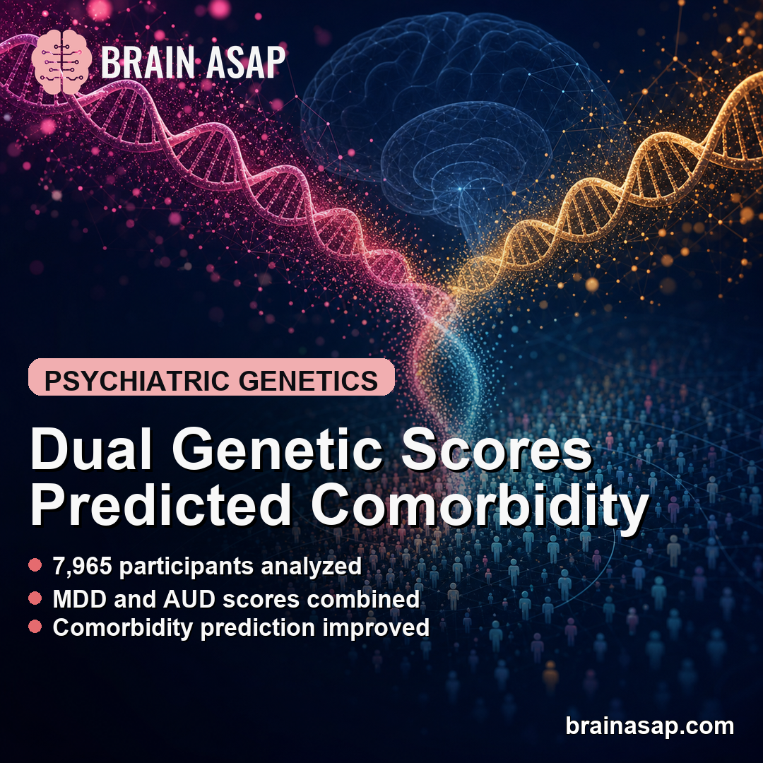 Depression and Alcohol Polygenic Scores Improved Comorbidity Prediction