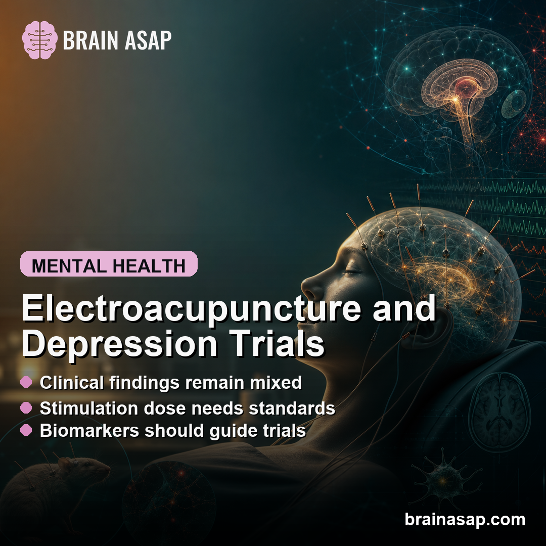 Electroacupuncture for Depression Needs Biomarker-Guided Trials