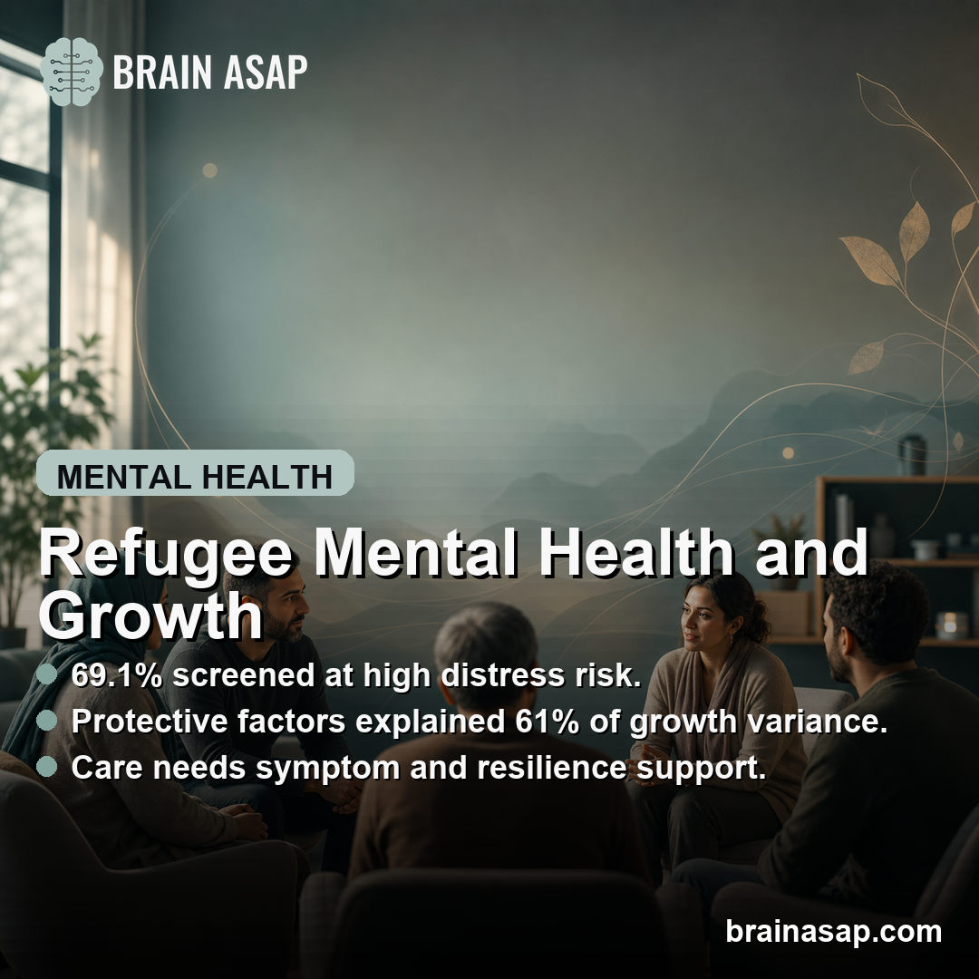 Farsi-Speaking Refugees in Germany Had High Emotional Distress Risk