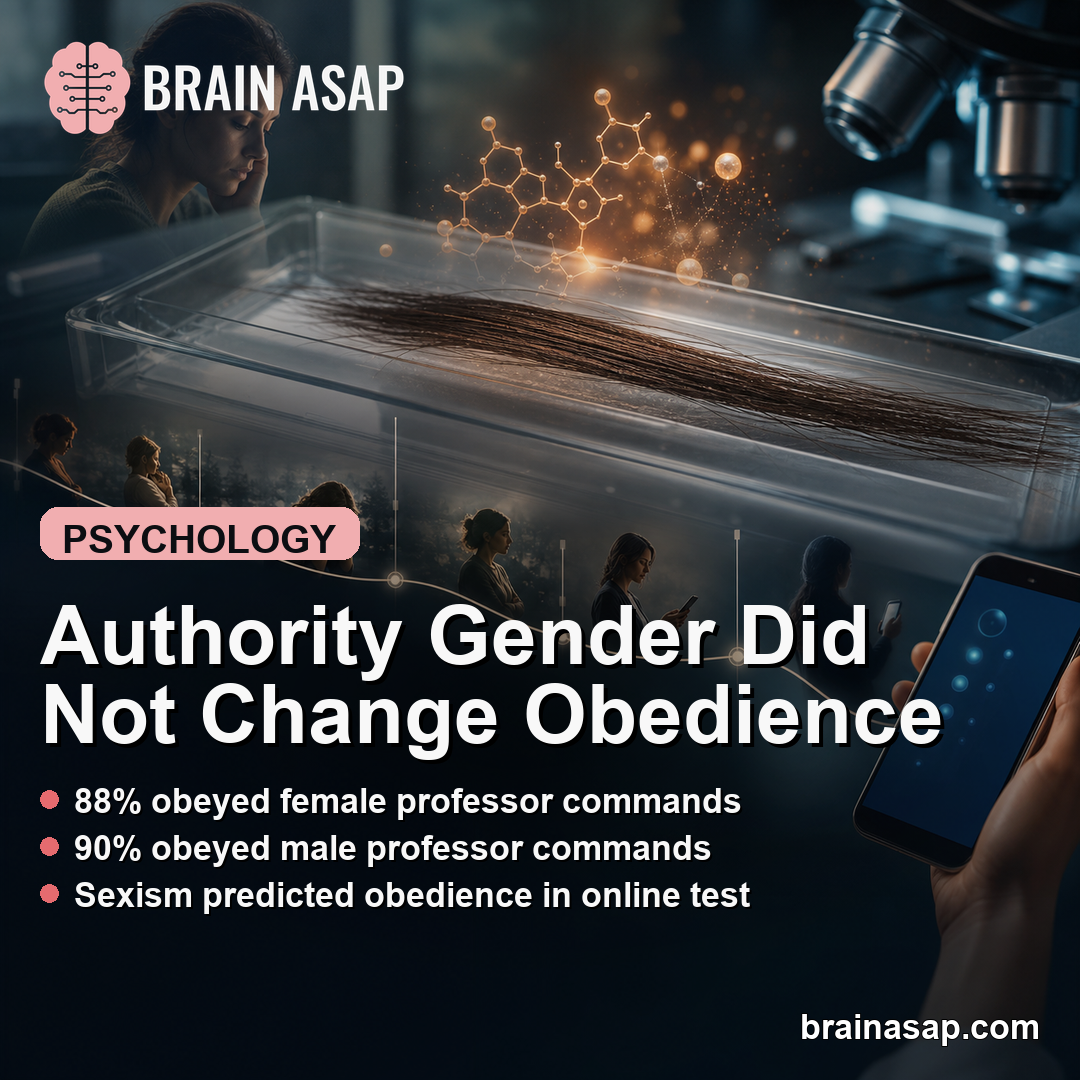 Female Authority Figure Drew Equal Obedience in Milgram Replication