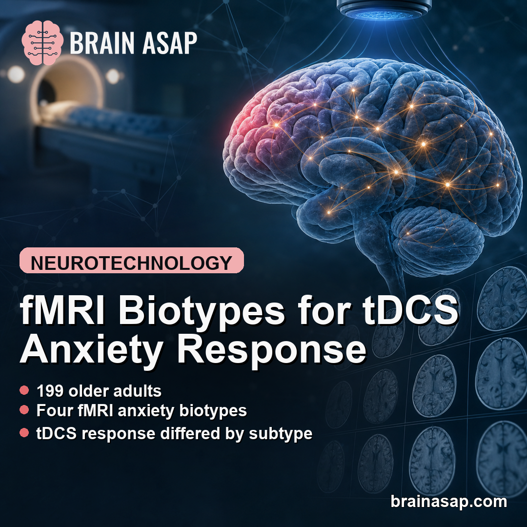 fMRI Biotypes Predicted tDCS Anxiety Response in Alzheimer's-Risk Adults