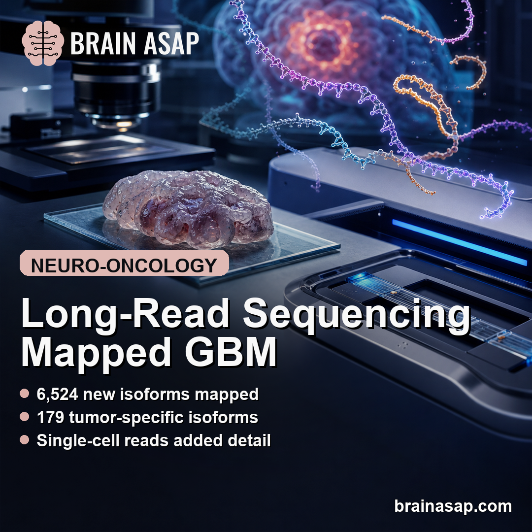 Glioblastoma Long-Read Single-Cell Sequencing Found Tumor-Specific Isoforms