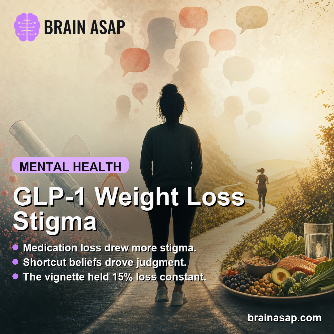 GLP-1 Weight Loss Drew More Stigma Through Shortcut Beliefs