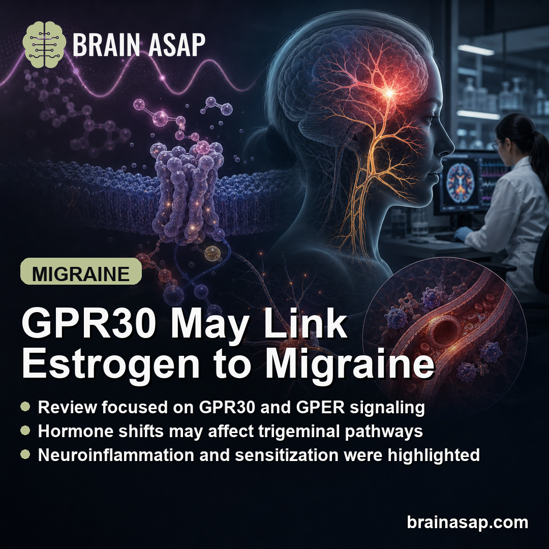 GPR30 Estrogen Receptor May Link Hormone Fluctuations to Migraine Pathophysiology