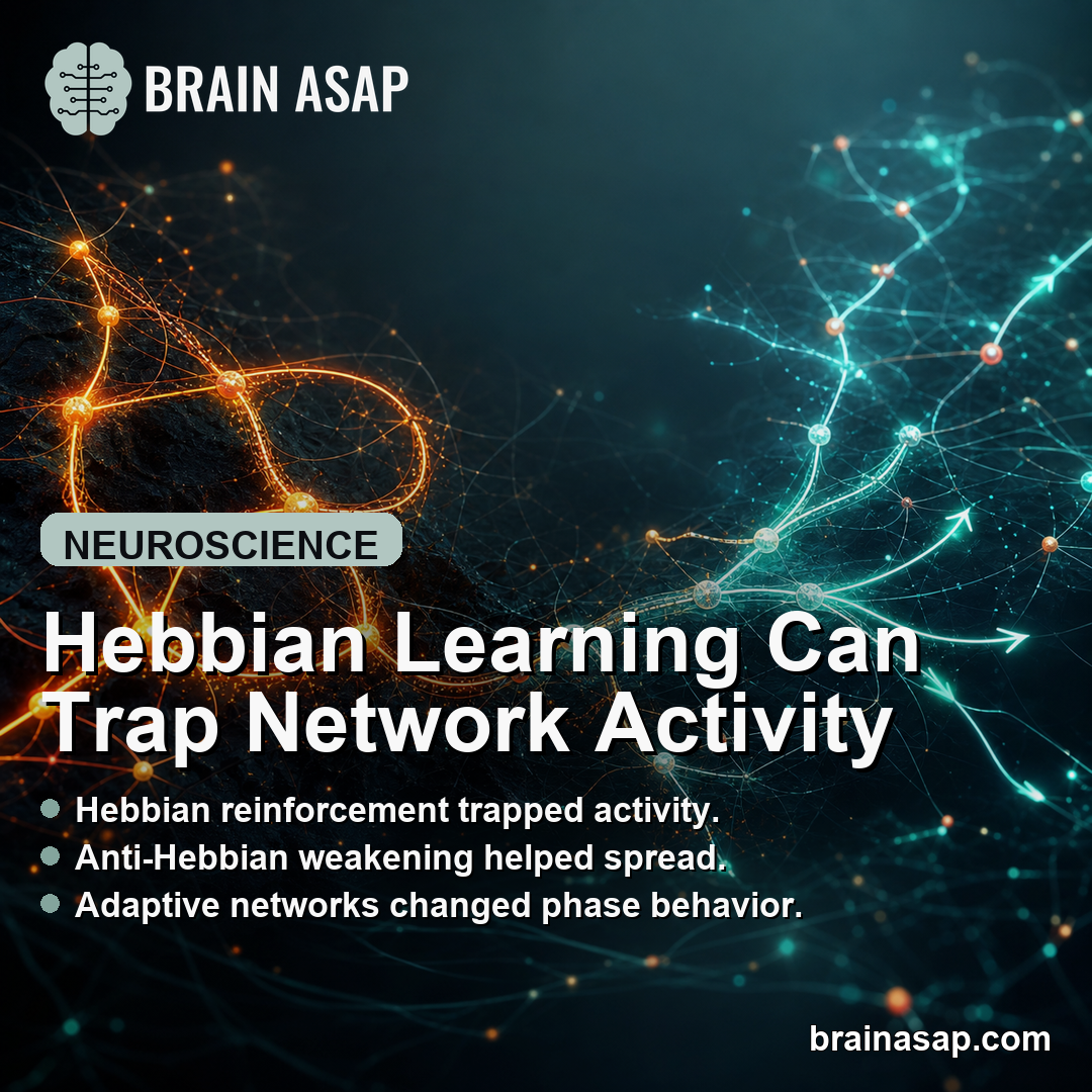Hebbian Learning Trapped Activity in Network Spreading Model
