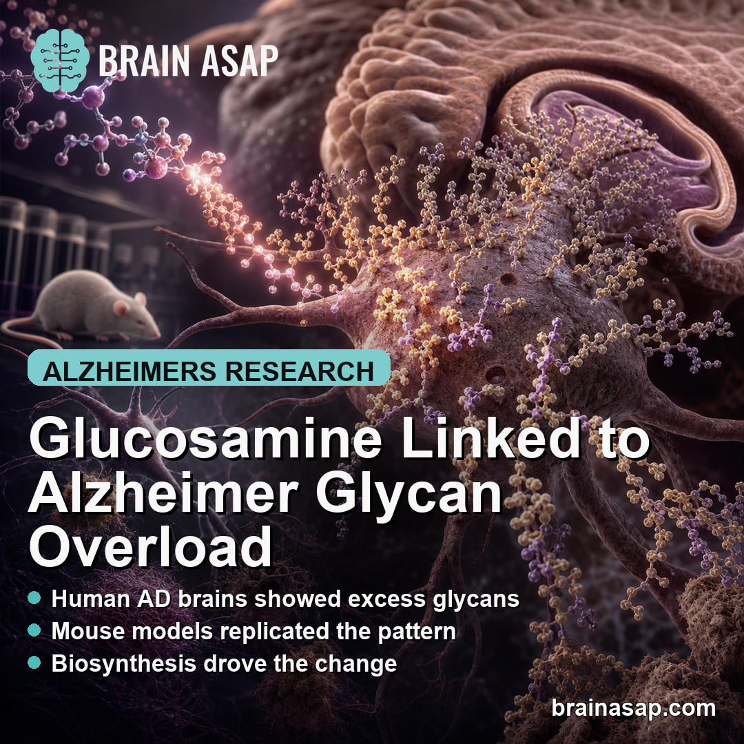 Hyperglycosylation Linked Glucosamine to Faster Alzheimer Progression