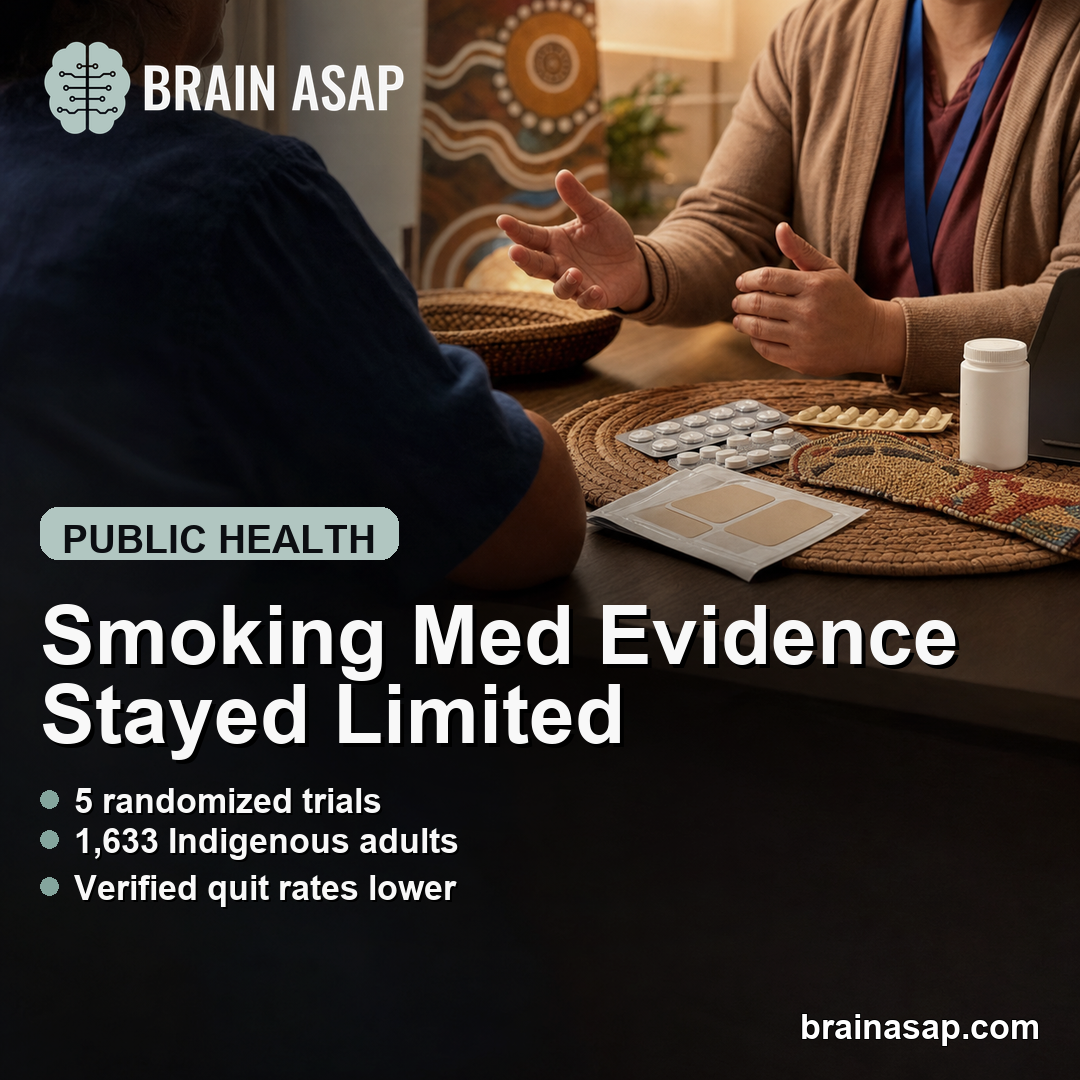 Smoking-Cessation Medications Show Limited Trial Evidence in Indigenous Adults