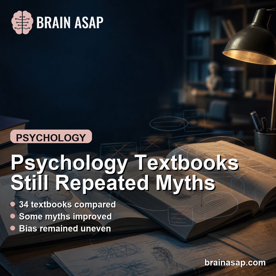 Introductory Psychology Textbooks Still Repeated Myths and Bias