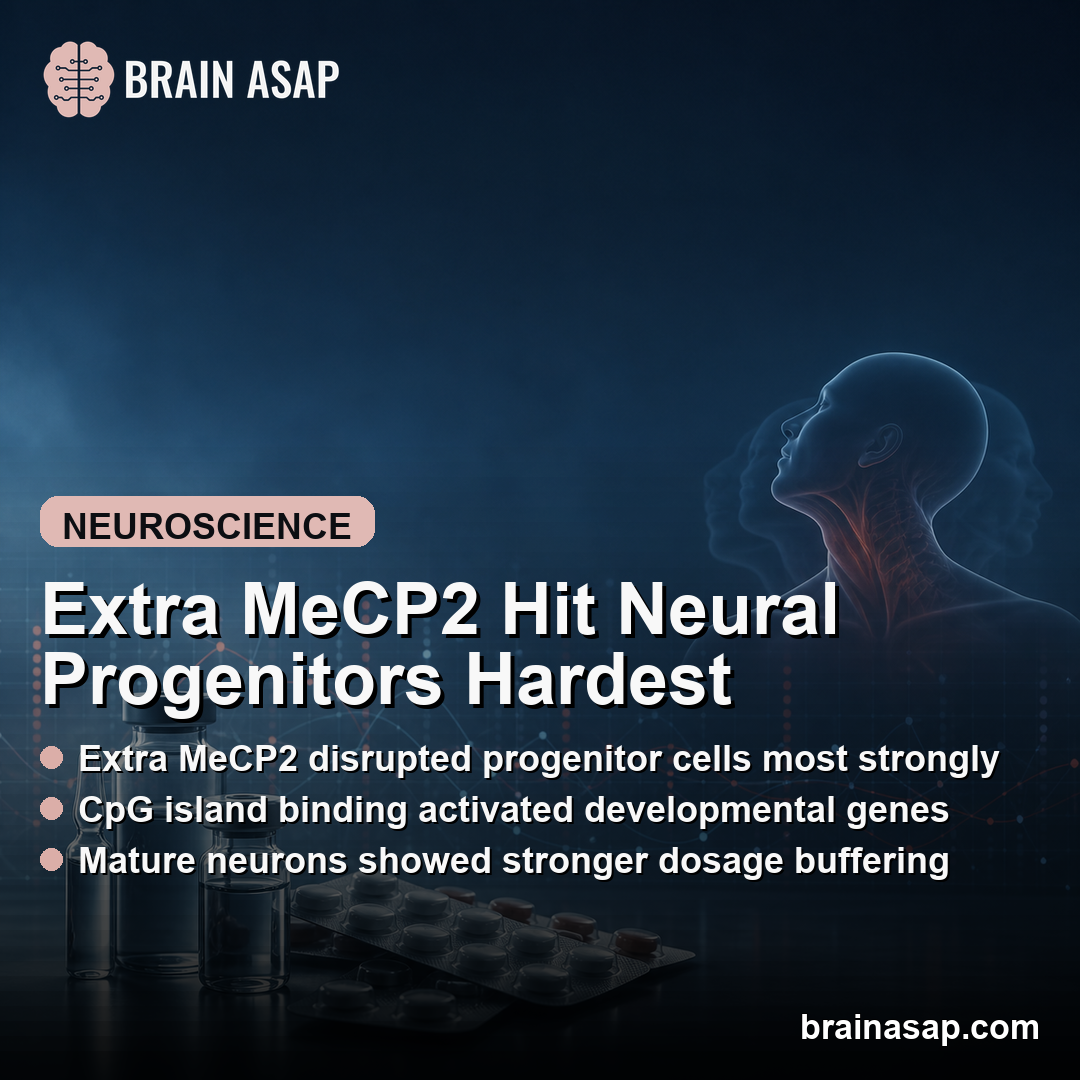 MeCP2 Overexpression Disrupted Neural Progenitor Cells More Than Mature Neurons