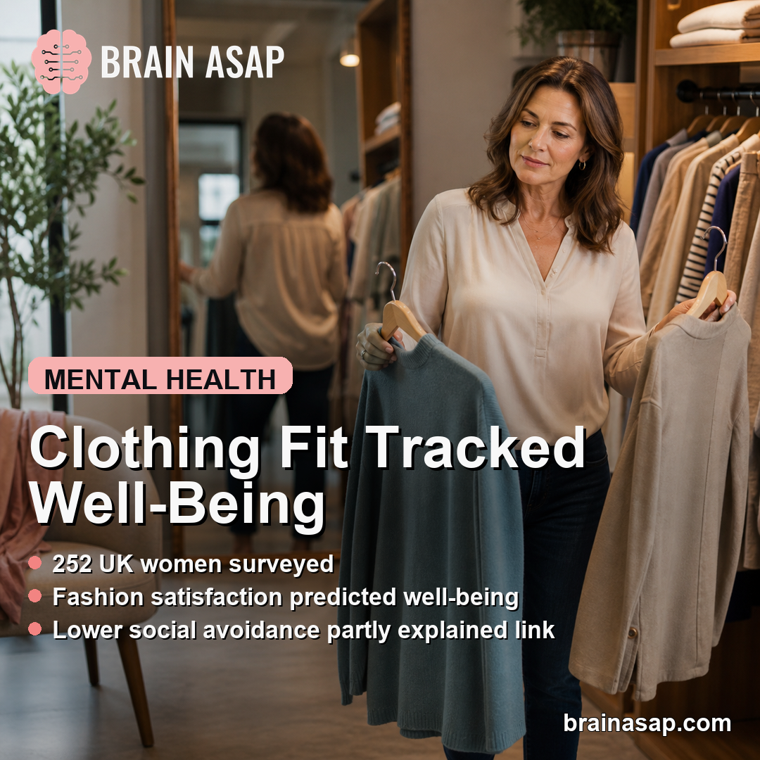 Fashion Satisfaction Tracked Better Well-Being in Middle-Aged Women