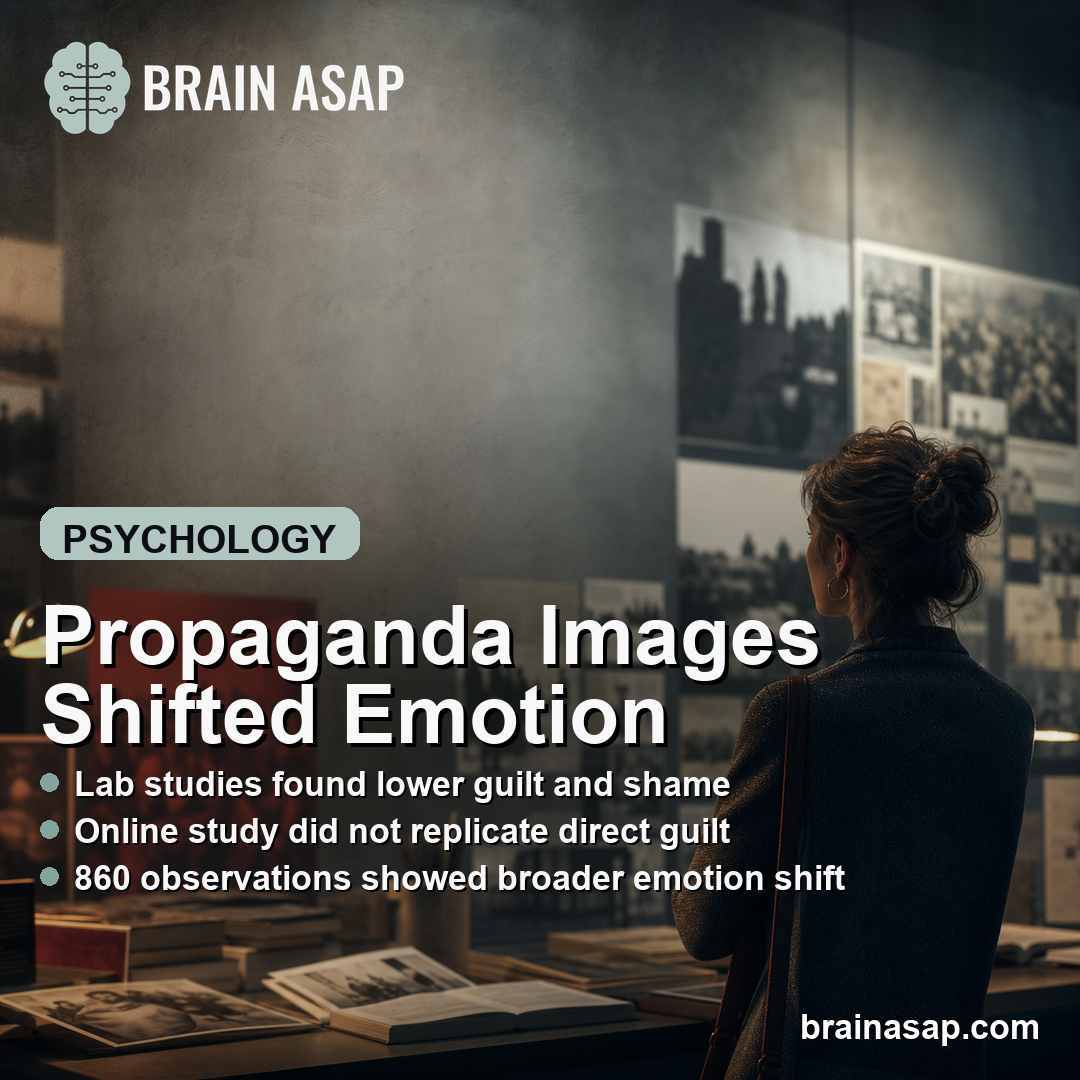 Nazi Propaganda Images Reduced Guilt and Shame in German Viewers