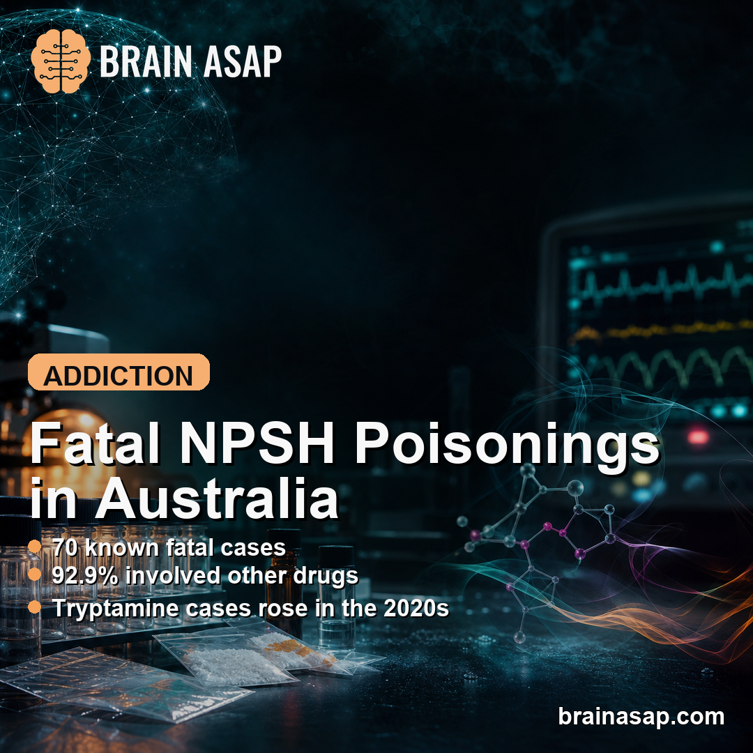 New Psychoactive Stimulants and Hallucinogens Found in 70 Fatal Poisonings