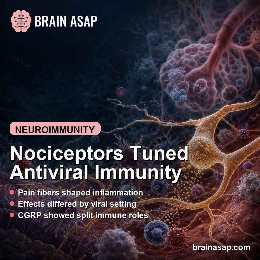 Nociceptor Neurons Tuned Antiviral Immunity Across Viral Models