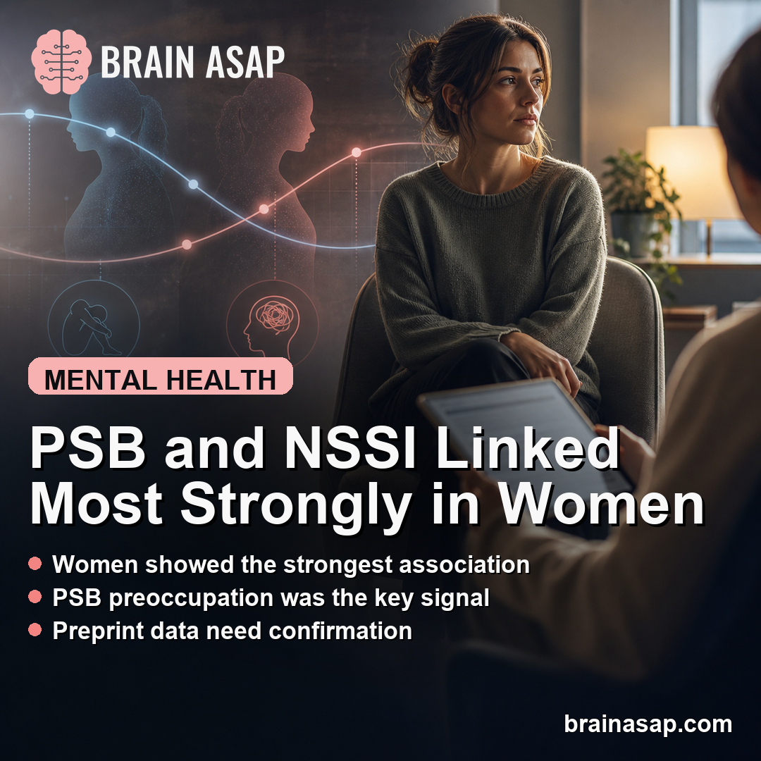 Problematic Sexual Behaviour Linked to NSSI Most Strongly in Women
