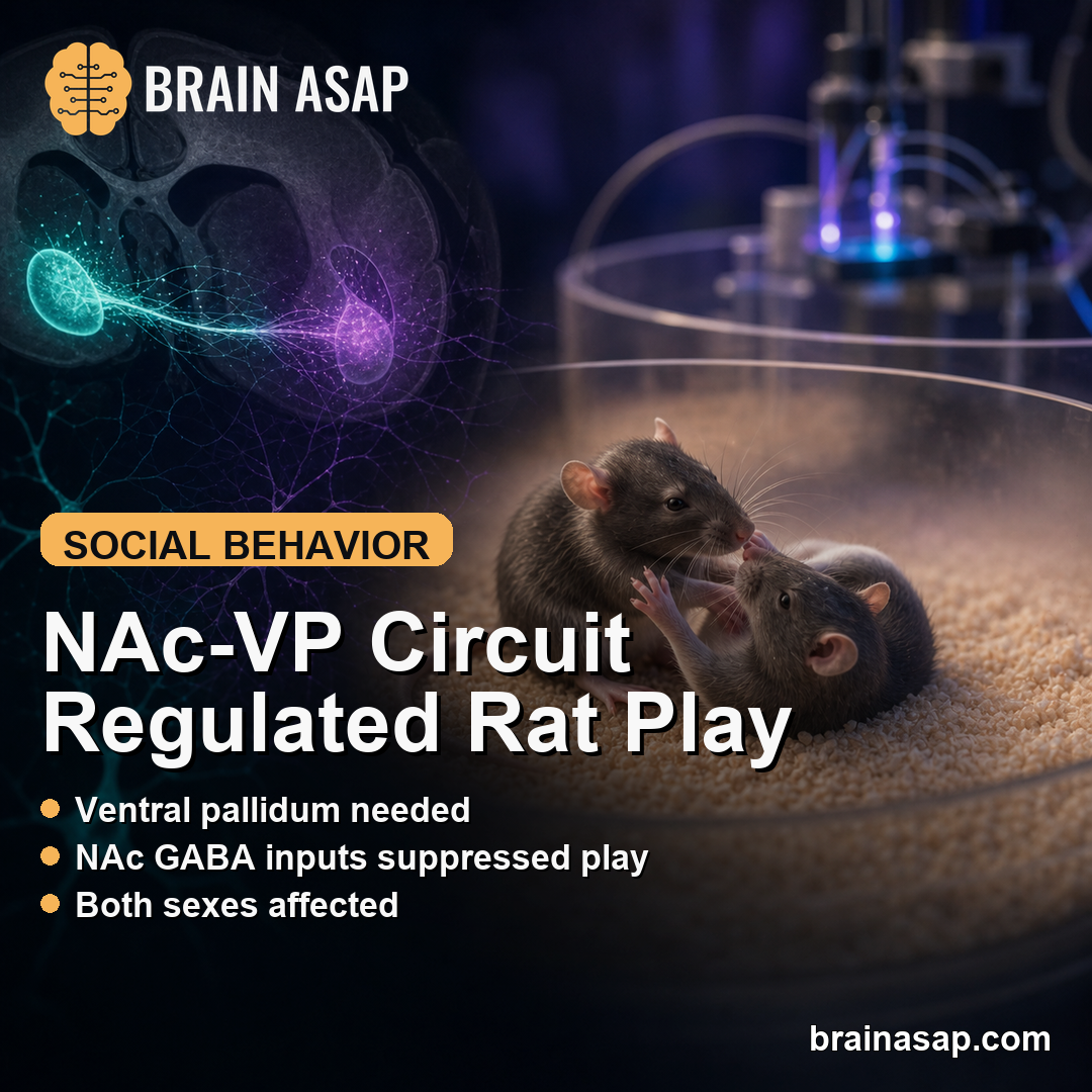 Nucleus Accumbens-Ventral Pallidum Pathway Regulated Rat Social Play