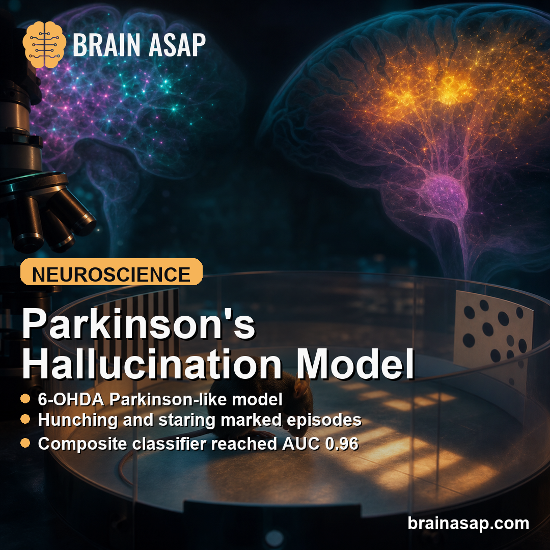Parkinson's Visual Hallucination Mouse Model Mapped Behavior Sequences