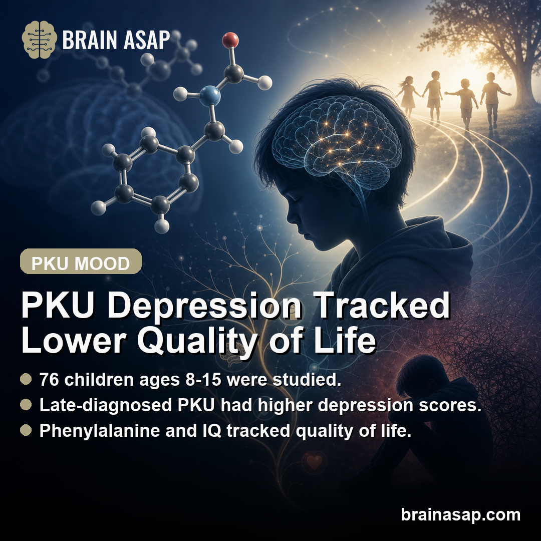 Depression in PKU Children Linked to Lower Quality of Life