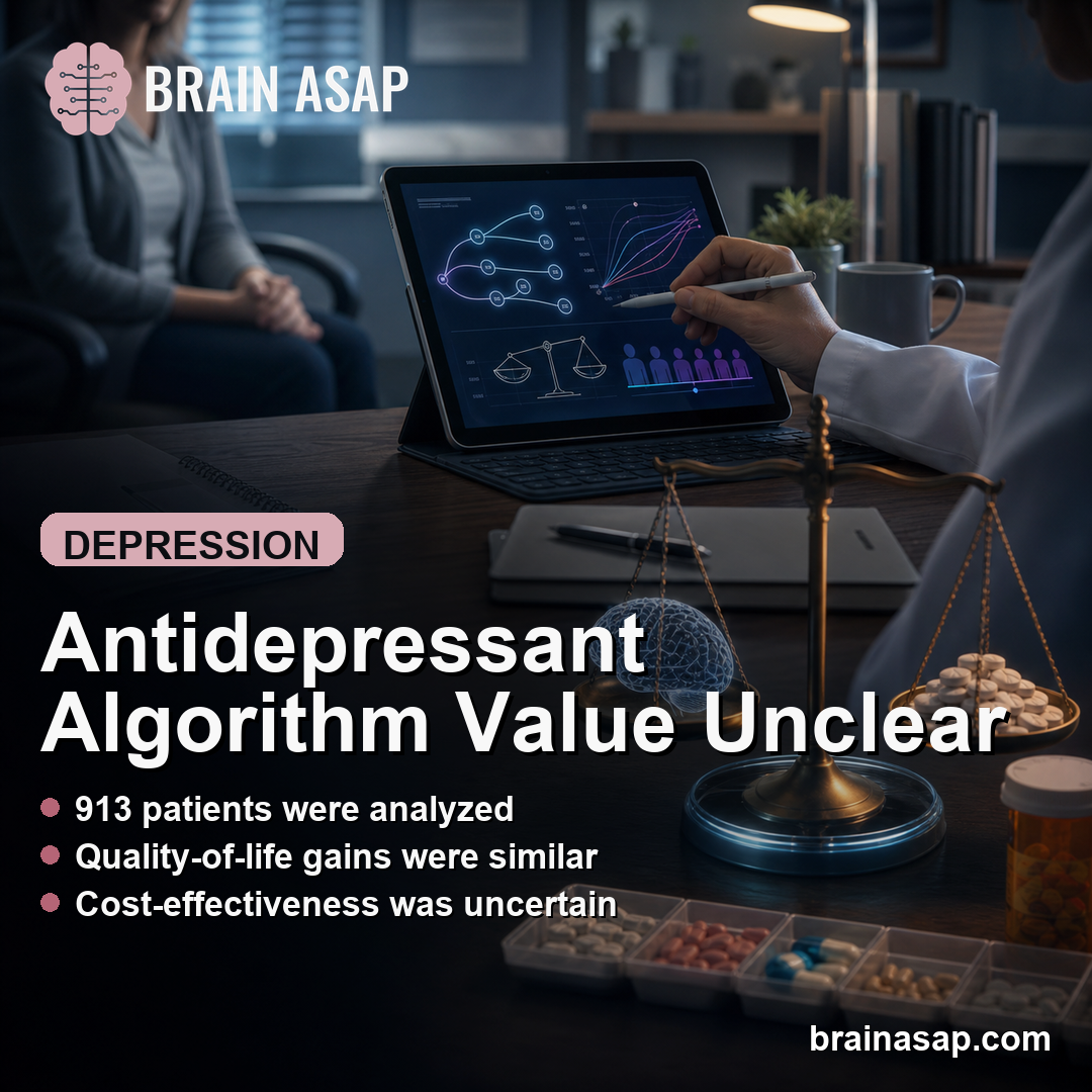 PReDicT Antidepressant Algorithm Had Uncertain Cost-Effectiveness