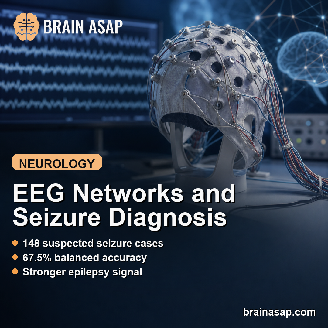 Resting-State EEG Network Markers Distinguished Epilepsy From Functional Seizures