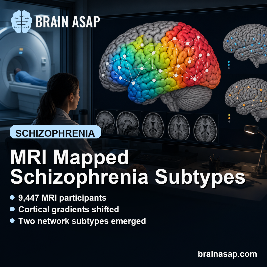 Schizophrenia MRI Study Found Cortical Network Subtypes