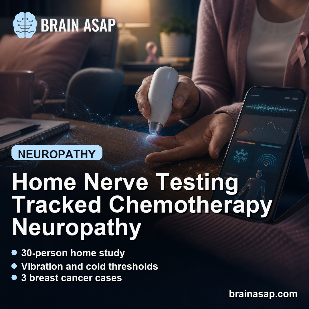 SenseCheQ Home Nerve Testing Tracked Chemotherapy Neuropathy Signals