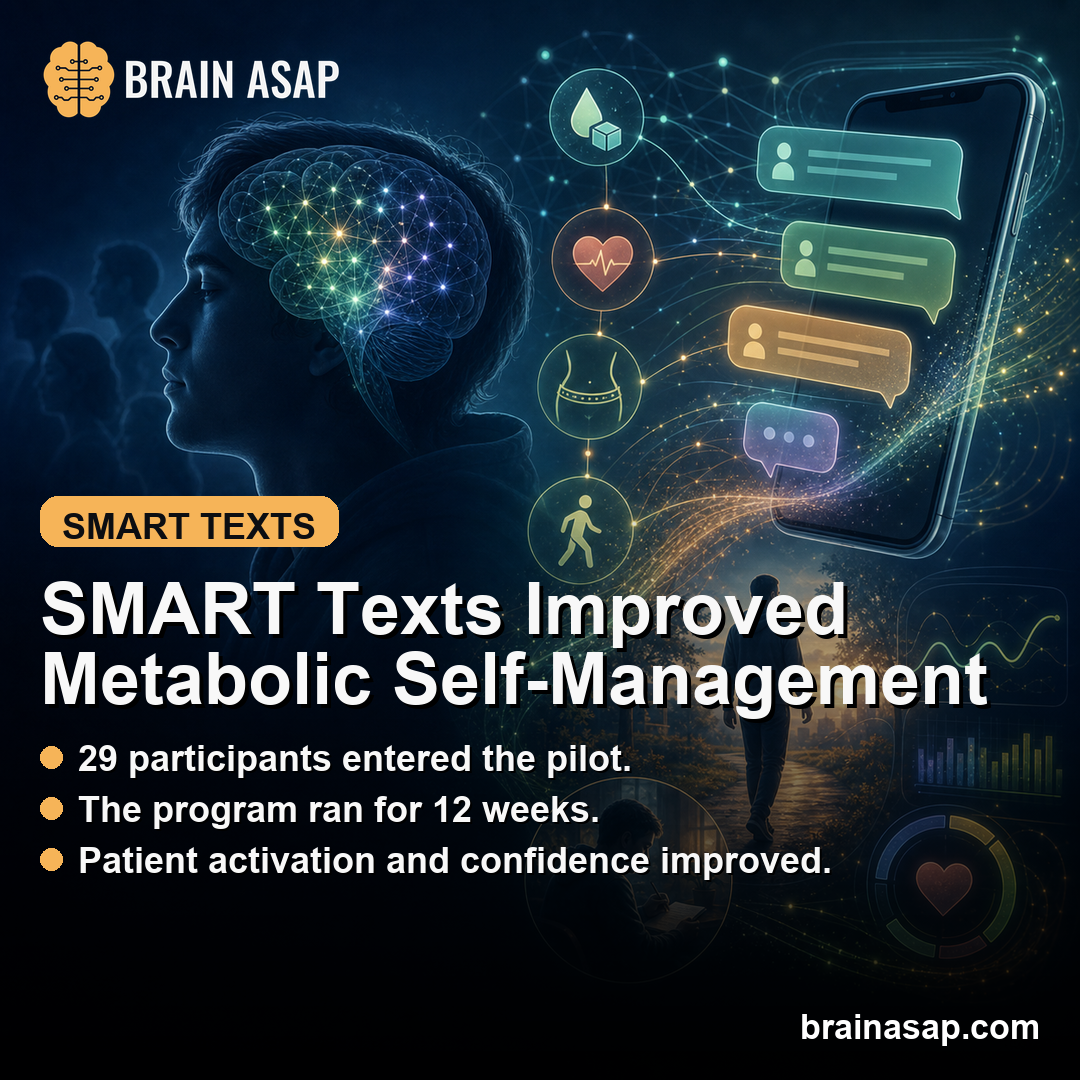 SMART Text Messages Improved Self-Management in Schizophrenia Metabolic Health Pilot