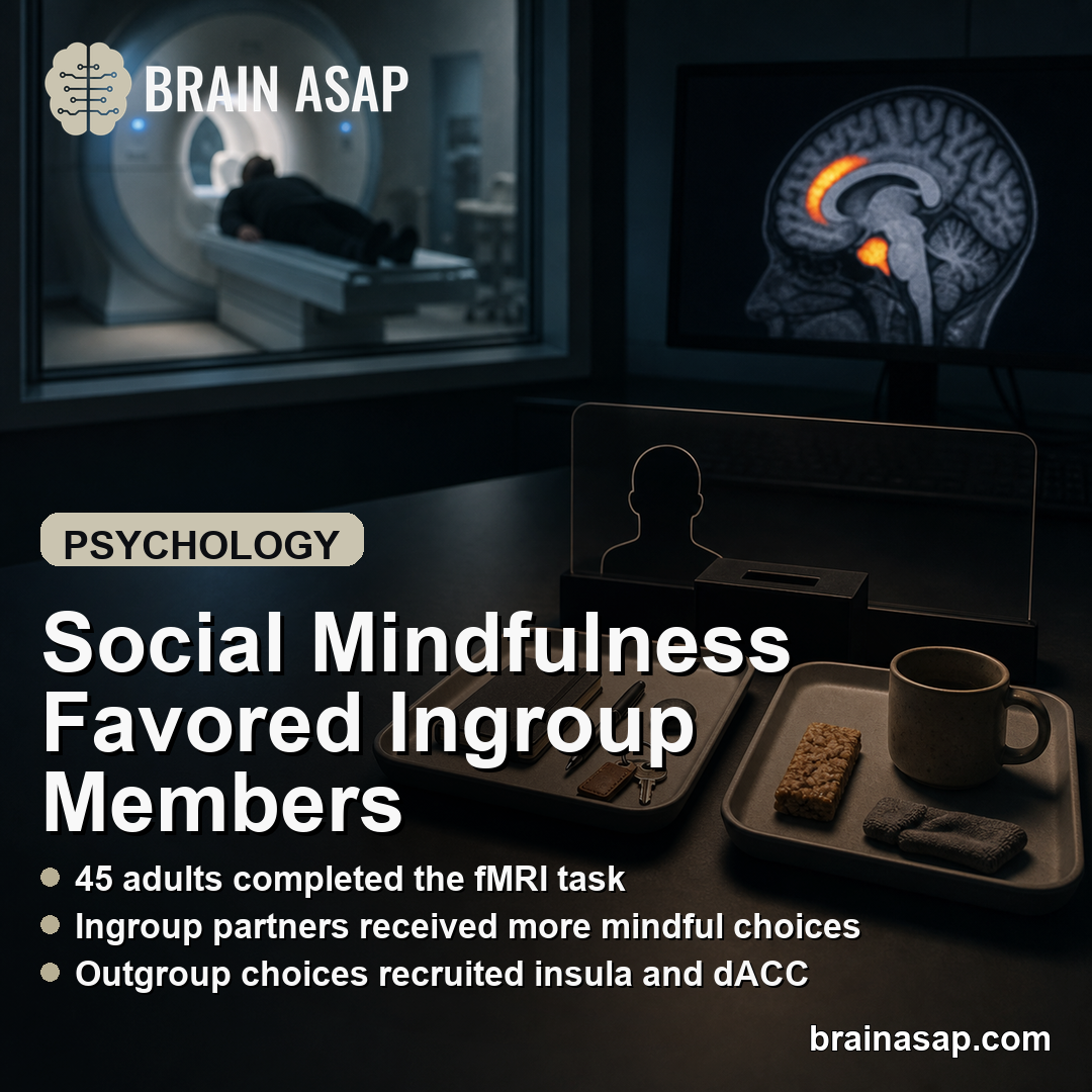 Social Mindfulness Favored Political Ingroup Members in fMRI Study