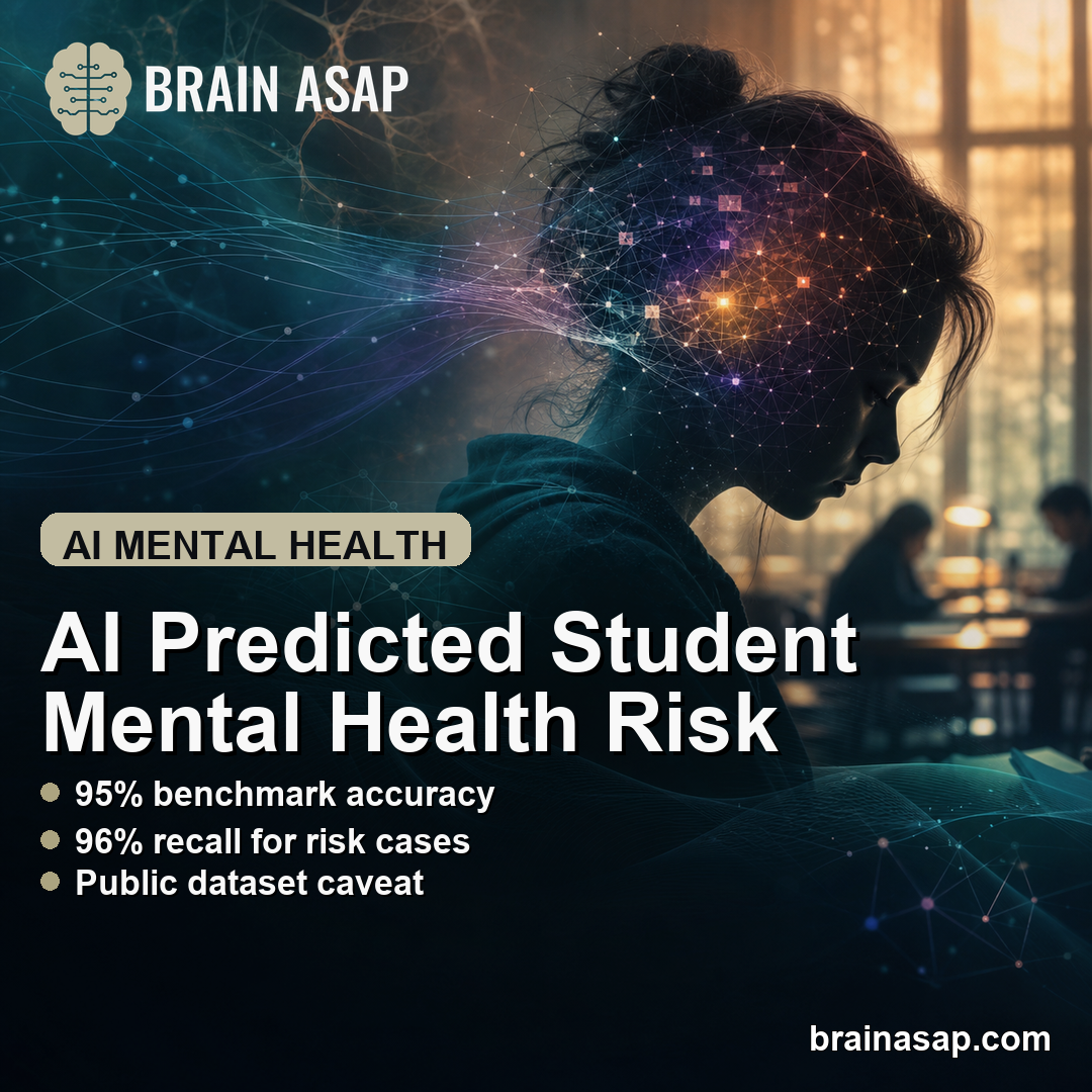 AI Model Predicted Student Mental Health Risk With 95% Accuracy