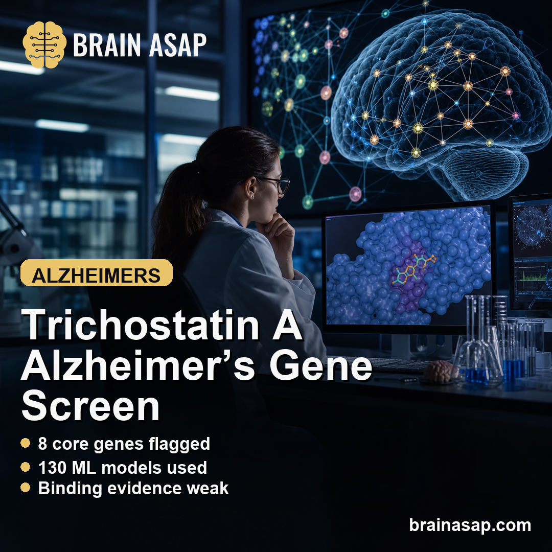 Trichostatin A Alzheimer’s Screen Flagged 8 Core Genes but Weak Direct Binding