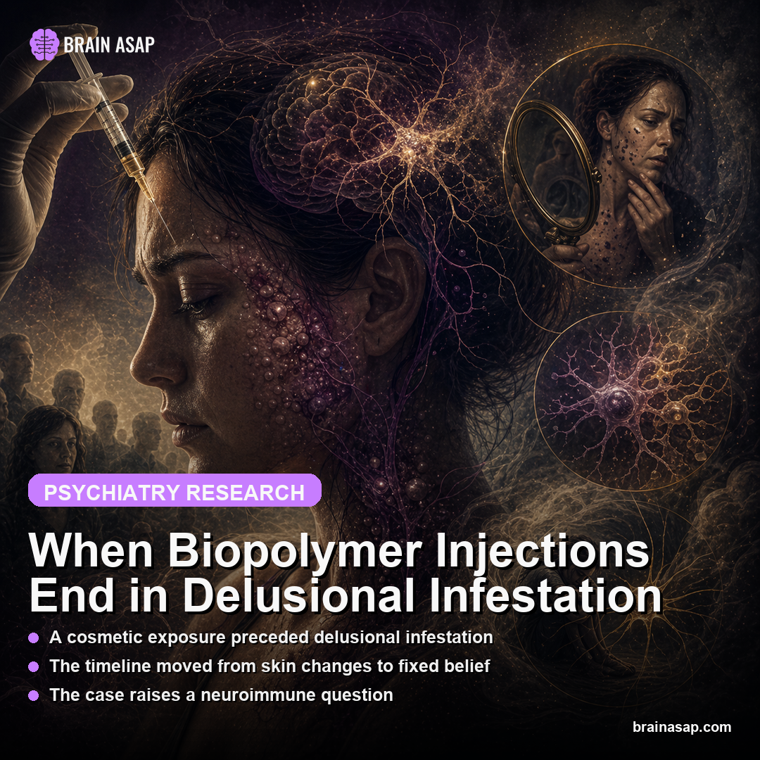 When Biopolymer Injections End in Delusional Infestation