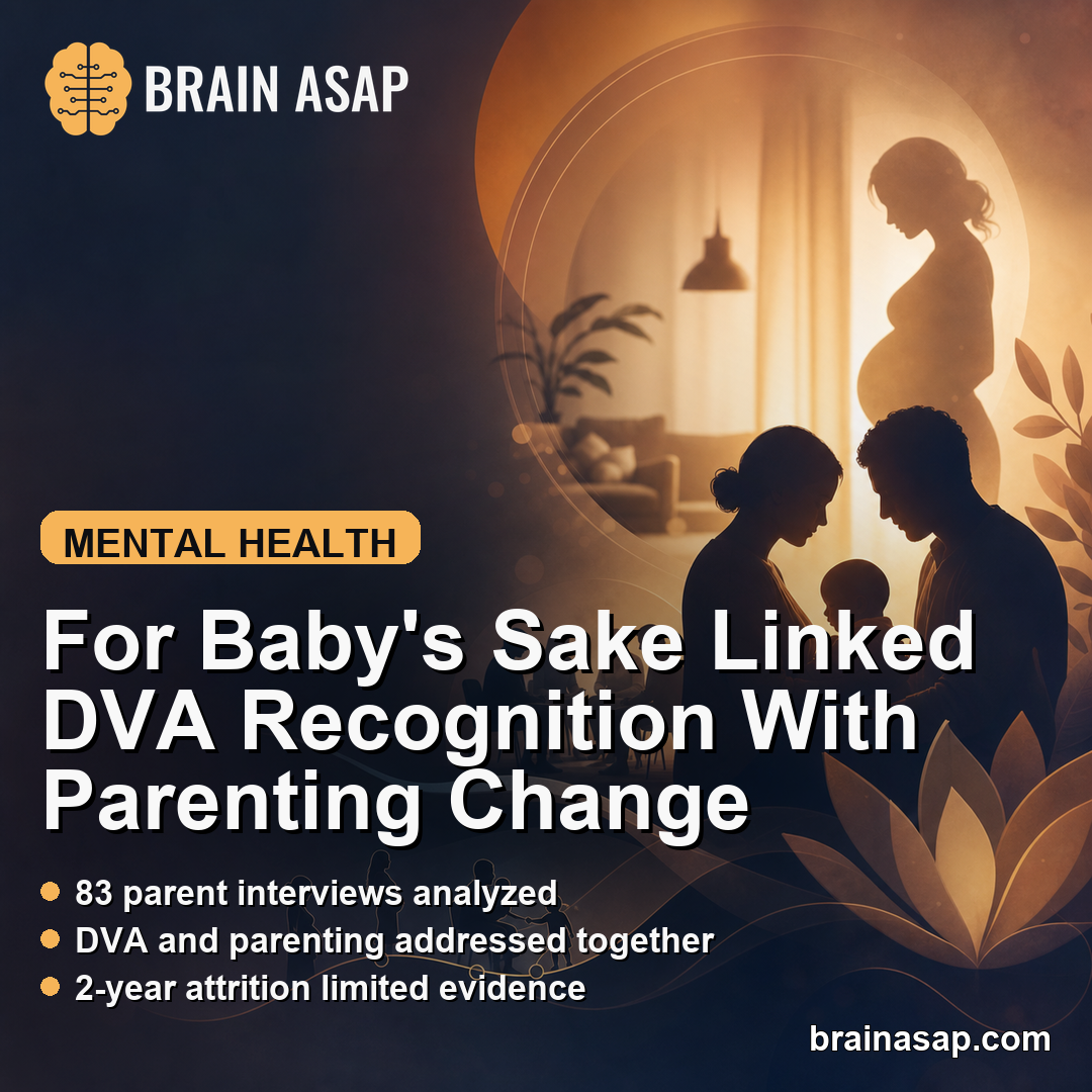 For Baby's Sake Linked DVA Recognition With Parenting Change