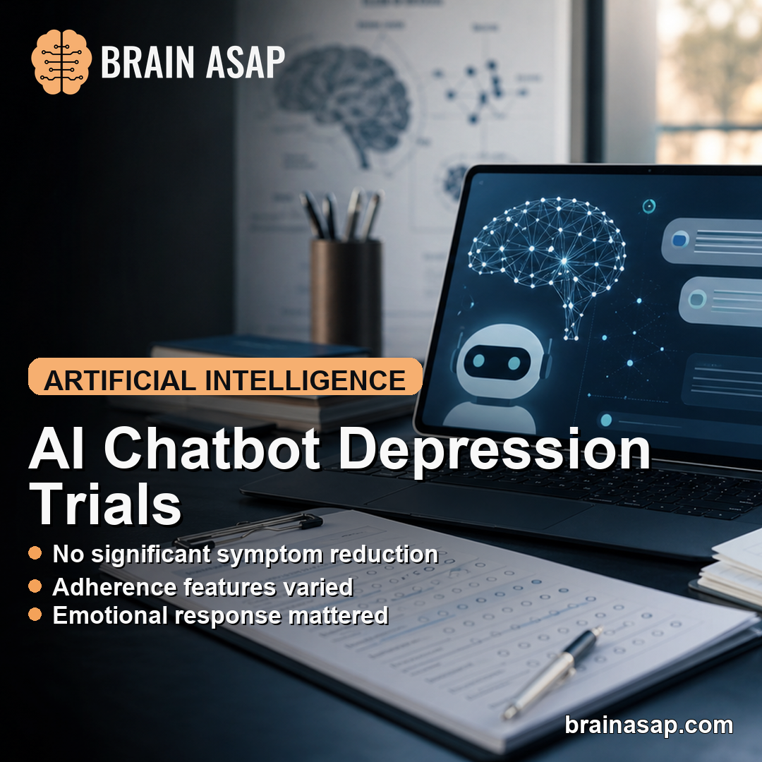 AI Chatbots Did Not Significantly Reduce Depression Symptoms in Meta-Analysis